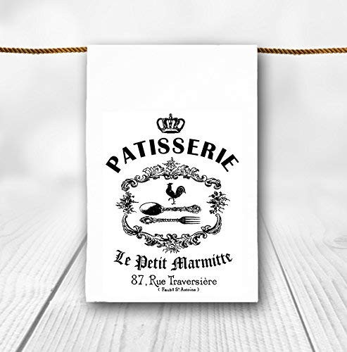 Patisserie Tea Towel French Inspired