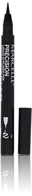 Marcelle Precision Liquid Eyeliner Pen  Intense Black  Hypoallergenic and Fragrance-Free  0.04 fl oz