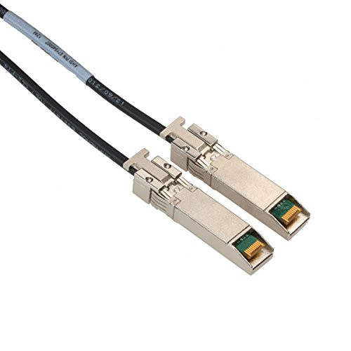 Amphenol SF-SFPP2EPASS-003 10 GbE SFPPlus Direct Attach Cable  Passive Copper  3 m  10'  Black