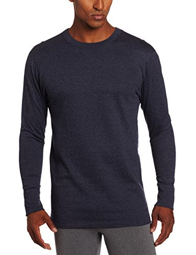 Duofold Men's Mid-Weight Wicking Shirt  Navy  XX-Large