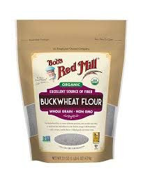 Bob's Red Mill-Organic Buckwheat flour 22 oz bag 2 pack