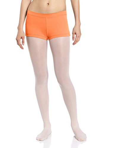 Capezio Women's Team Basic Boy Cut Low Rise Short  Day Glow  Medium