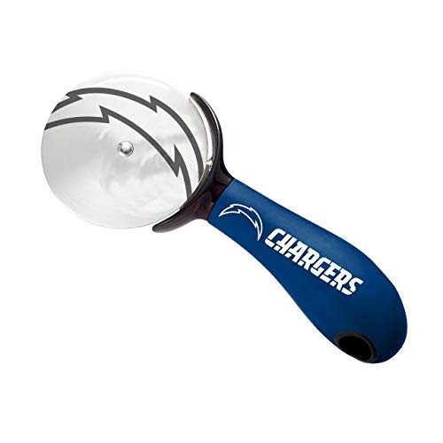 Sports Vault NFL Los Angeles Chargers Pizza Cutter Sports Vault NFL Los Angeles Chargers Pizza Cutter