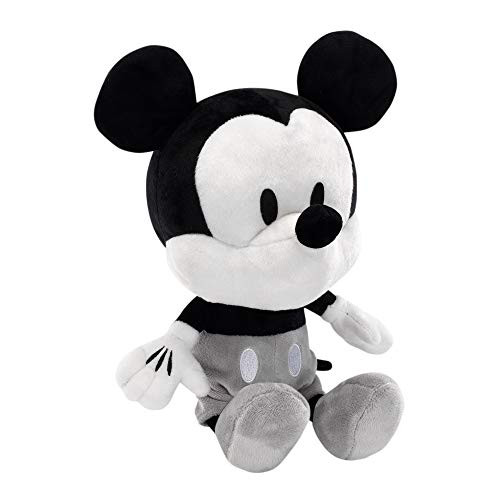 Lambs  and  Ivy Disney Baby Mickey Mouse Plush Stuffed Animal Toy  Black White