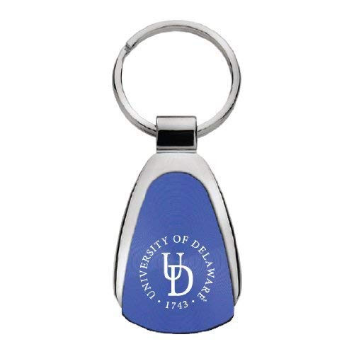 LXG  Inc. University of Delaware - Teardrop Keychain - Blue