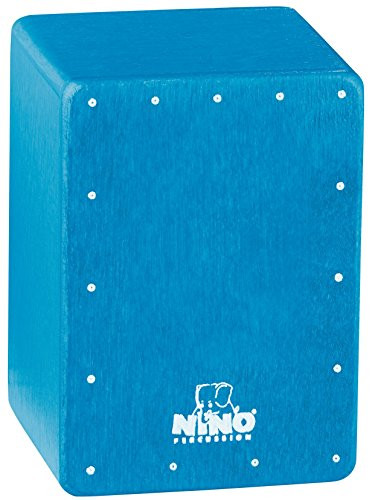 Nino Percussion NINO955B Mini Cajon Shaker  Blue