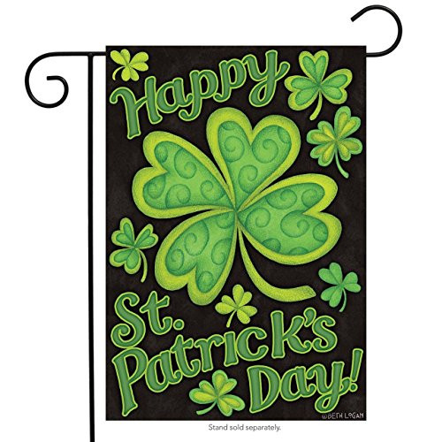 Briarwood Lane Happy St. Patrick's Day Garden Flag Holiday 12.5" x 18"