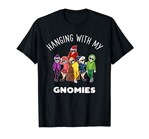 Hanging With My Gnomies Funny Yard Garden Gnome Gift T-Shirt Hanging With My Gnomies Funny Yard Garden Gnome Gift T-Shirt