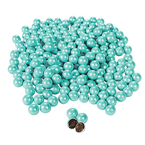 Fun Express - Blue Chocolate Candies - Edibles - Chocolate - Non Branded Chocolate - 1184 Pieces