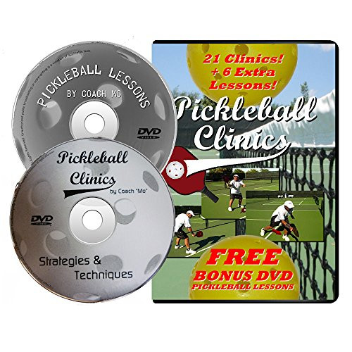Pickleball Clinics DVD with Bonus Lessons DVD