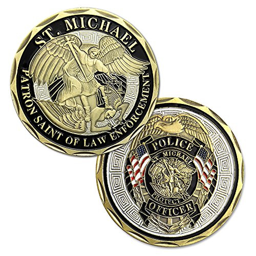 Police Officer St Michael Law Enforcement Challenge Coin Police Officer St Michael Law Enforcement Challenge Coin
