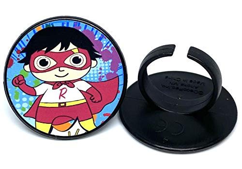 Ryan's World Cupcake Topper Rings Party Favors Package of 36 from Blue Fox Baking