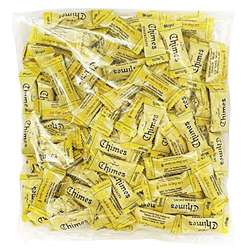 Chimes Meyer Lemon Ginger Chews Candy  1-Pound Bag