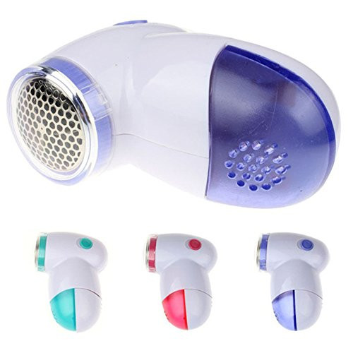 Electric Lint Remover Portable Fuzz Pill Fluff Shaver for Clothes Sweater Fabric  Purple