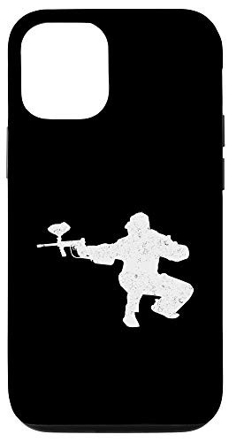 iPhone 12 12 Pro Paintball Player Balls Airsoft Softair Gamer Paint Gift Case