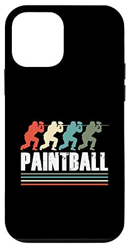 iPhone 12 mini Vintage Paintball Player Airsoft Game Softair Sports Gift Case