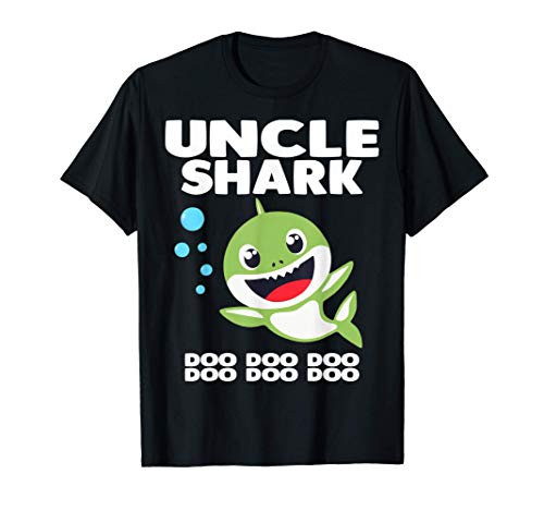 Uncle Shark Doo Doo Shirt birthday Baby Daddy Mommy Auntie T-Shirt Uncle Shark Doo Doo Shirt birthday Baby Daddy Mommy Auntie T-Shirt