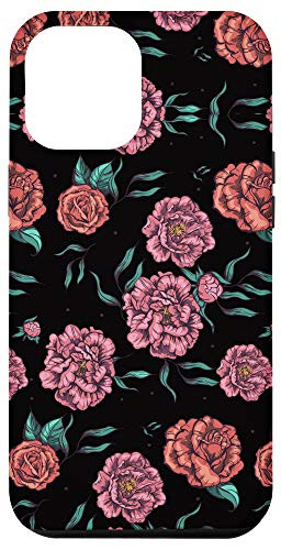 iPhone 12 Pro Max Floral Pattern Flower Motif Bouquet Florist Garden Gift Case