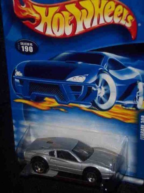 Hot Wheels 2001-190 Ferrari 308 1 64 Scale Collectible Die Cast Car Mattel