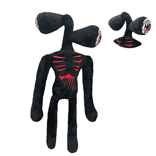 Siren Head Plush Toy Stuffed Plush Doll Toy - Kids Gift for Festival Party Boys and Girls Birthday Gift  14.5" Black