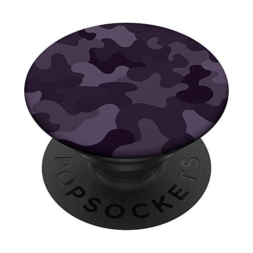 Camo - Purple Camouflage for Women PopSockets PopGrip  Swappable Grip for Phones  and  Tablets
