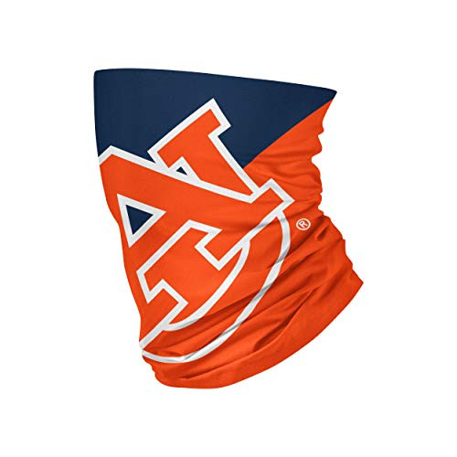 NCAA FOCO Auburn Tigers Neck Gaiter  One Size  Big Logo