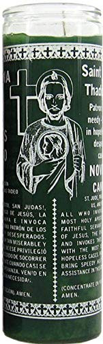 Indio 7 Day Religious Candle St. Jude - Green