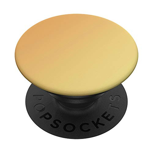 Pale Orange and Soft Yellow Gradient PopSockets PopGrip  Swappable Grip for Phones  and  Tablets