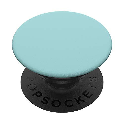 Simple Chic Solid Color Aqua Turquoise Teal Blue PopSockets PopGrip  Swappable Grip for Phones  and  Tablets