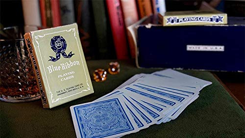 MJM Blue Ribbon Playing Cards  Blue