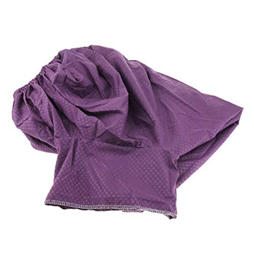 Bonarty Salon SPA Acupuncture Massage Table Bed Protection Fitted Pad Sheet Cover - Purple