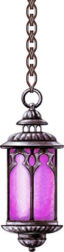 Beautiful Vintage Hanging Moroccan Lamp Cartoon Sketch Vinyl Sticker  8" Tall  Purple