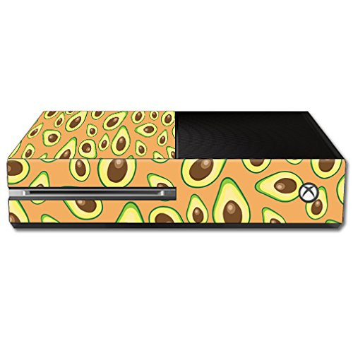 MightySkins Skin Compatible with Microsoft Xbox One Console wrap Sticker Skins Orange Avocados