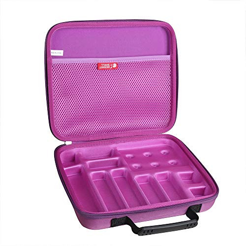 Hermitshell Hard Travel Case for ThinkFun Circuit Logic Game and STEM Toy  Case for Gravity Maze  Purple