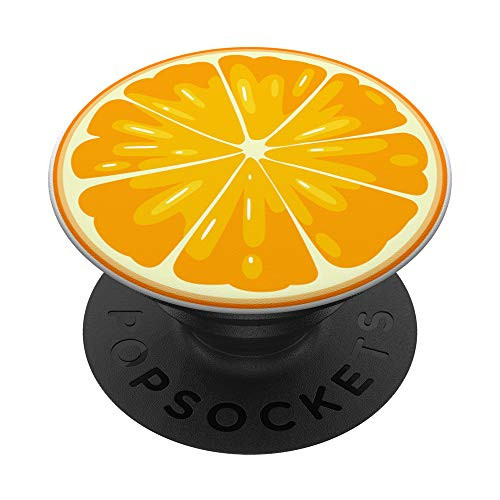 Summer Exotic Plant Tropical Fresh Citrus Orange Fruit PopSockets PopGrip  Swappable Grip for Phones  and  Tablets
