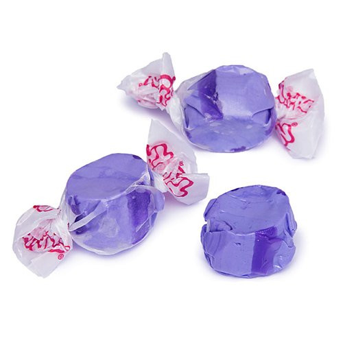 All Flavor Gourmet Salt Water Taffy  Purple Grape  2 LB