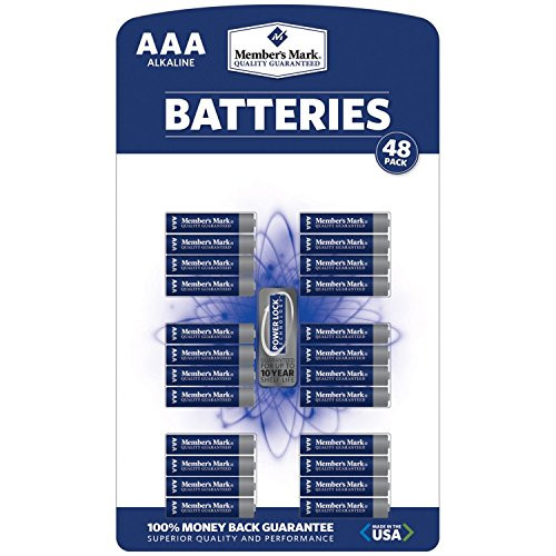 Member's Mark AAA Alkaline Batteries - 48 pk.