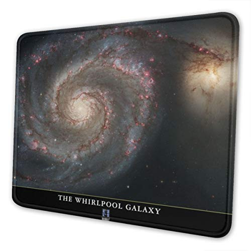 Marolty Galaxy Spiral Galaxy Astronomy Mouse Pad Customized Mousepad Non-Slip Rubber Base Mouse Pads for Computers Laptop Office Desk Accessories-999