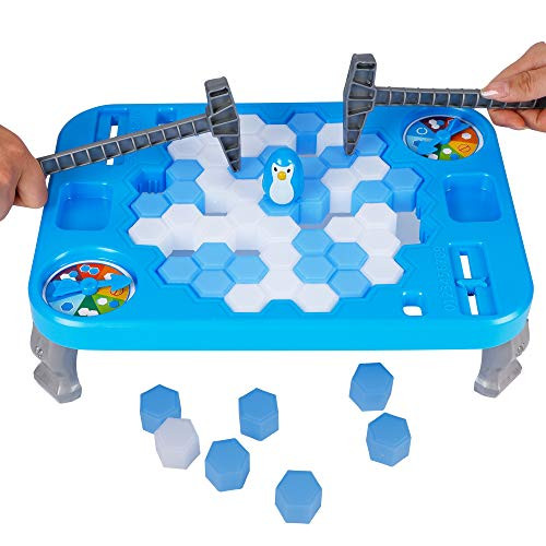 DR.DUDU Ice Breaker Game Save Penguin On Ice Block Family Funny Game Penguin Trap Activate Game