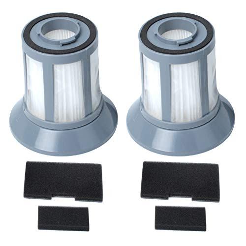 6489 Replacement Filter Compatible with Bissell 6489 64892 64894 Zing Bagless Canister Vacuums Cleaner Part  203-1772  203-1771  203-1534 Dirt Cup Filter Kit  Pack of 2