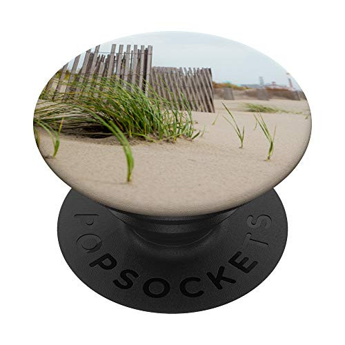 PhotoPops  Beach Dune Fence PopSockets Grip and Stand for Phones and Tablets