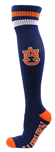 NCAA Auburn Tigers Blue Tube Socks  Orange  One Size