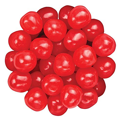 Smarty Stop Fruit Sours Chewy Candy Balls  Red Cherry  2LB