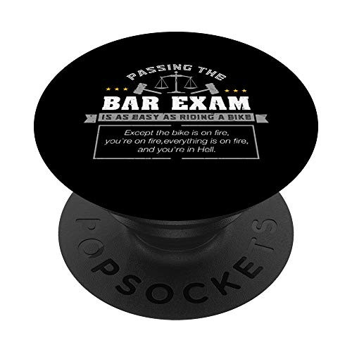 Lawyer Passing The Bar Exam Is Easy As Riding A Bike PopSockets PopGrip Swappable Grip for Phones and Tablets Lawyer Passing The Bar Exam Is Easy As Riding A Bike PopSockets PopGrip Swappable Grip for Phones and Tablets