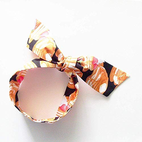 Handmade Pancakes Head Scarf   ME2Designs Multipurpose 100% Cotton Accessory