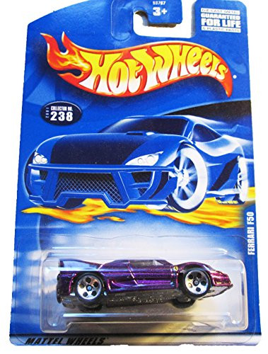 Hot Wheels - 2001 No. 238 - Ferrari F50 by Mattel