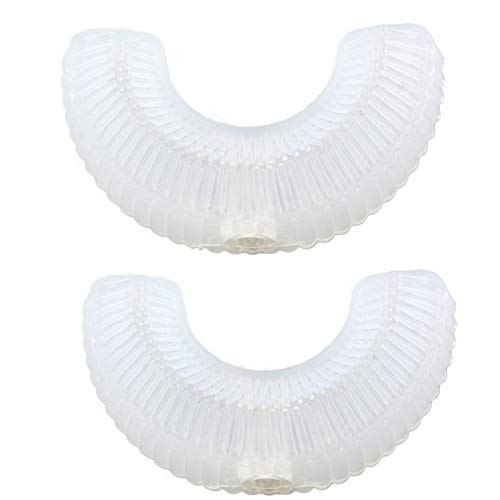 Ljyzoid 2PC C Shaped Kid Electric Toothbrush Replacement Heads Compatible with C-Type Kids Automatic Electric Toothbrush Food Grade Silicone Ultrasonic Toothbrush Replacement Head c2-6Ages Ljyzoid 2PC C Shaped Kid Electric Toothbrush Replacement Heads Compatible with C-Type Kids Automatic Electric Toothbrush Food Grade Silicone Ultrasonic Toothbrush Replacement Head c2-6Ages