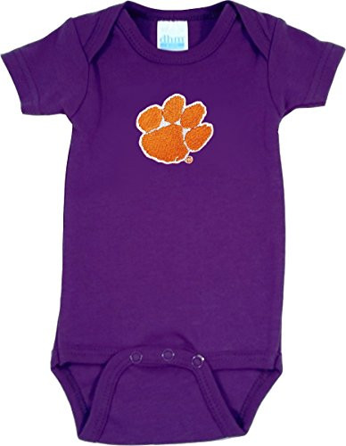 Future Tailgater Clemson Tigers Baby Onesie - Purple  Newborn