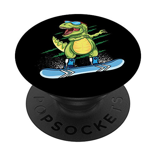 Cool Dinosaur Snowboarding Skiing Dabbing T rex Snowboard PopSockets PopGrip Swappable Grip for Phones and Tablets Cool Dinosaur Snowboarding Skiing Dabbing T rex Snowboard PopSockets PopGrip Swappable Grip for Phones and Tablets