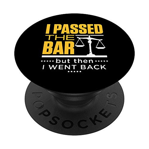 Bar Exam Funny Joke I Passed the Bar New Lawyer Attorney PopSockets PopGrip Swappable Grip for Phones and Tablets Bar Exam Funny Joke I Passed the Bar New Lawyer Attorney PopSockets PopGrip Swappable Grip for Phones and Tablets